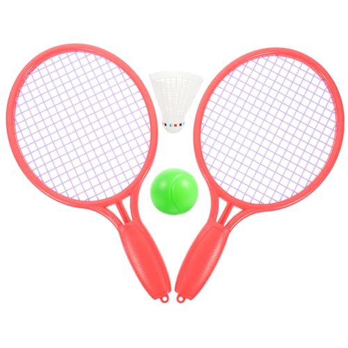 MUELODSIC 1Juego Raquetas de Tenis Set de Raquetas Badminton de Playa y Entrenamiento