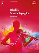 Violin Scales Arpeggios ABRSM Grade 3 from 2012