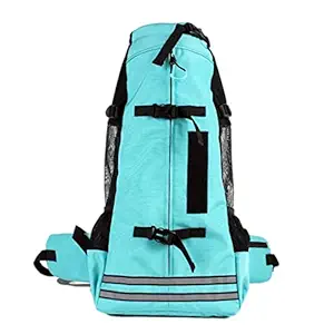 Kush Dog Carrier Breathable Corgi Carrying Bag Hiking Travel Pet Backpacks Green