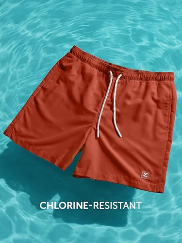 Image of XYXX Intellidri Aqua Swim Shorts for Men with Side Pockets and Drawstring