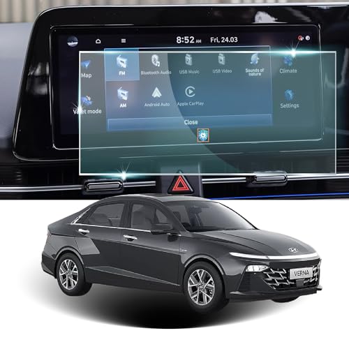 Image of Hyundai Verna new (10.25 Inch) Touchscreen Protector Guard - (Not a Tempered Glass)