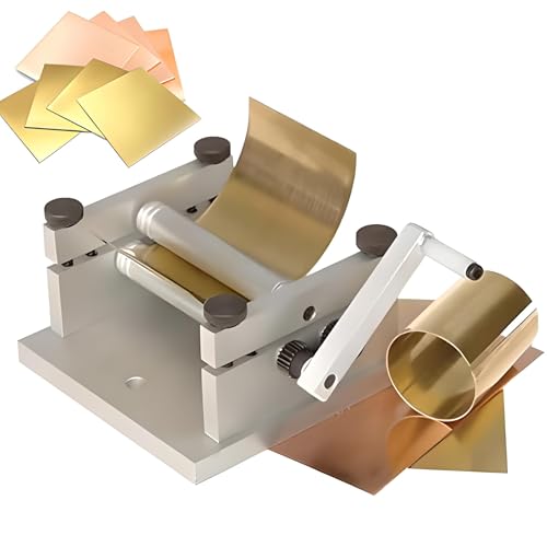 Máquina manual de laminado para doblar metal con precisión en joyería DIY 2