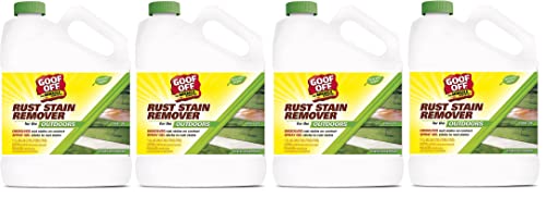 RustAid GSX00101 Goof 1 Gallon GAL Rust Stain Remover (Four Pack)