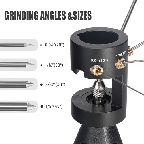 Aluminum Tungsten Electrode Sharpener for TIG Welding - Simplified Version