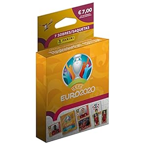 Euro 2020 – European Soccer International enveloppen, kleur pompoen (Panini Spanje 7)