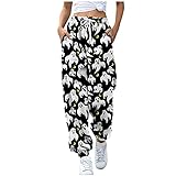 QHDDP Kurze Hosen Damen Herbst Und Winter Hosen Damen Hosen Herbst Und Winter High Waist Hosen FüR Damen Kurze Hose Damen Jeans Bundeswehr Hose Herbst Und Winter Kleidung FüR Damen(E-Schwarz,L)