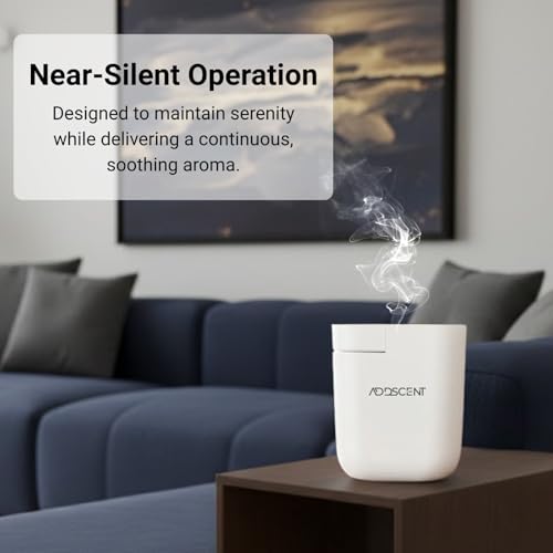 Difusor aromático eléctrico Addscent ADDSCENT-Atom blanco compacto miniatura 6