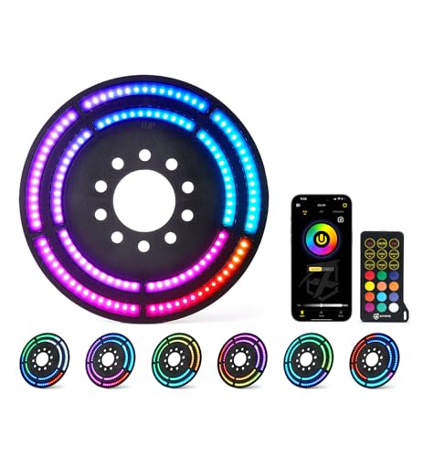 Xprite RGB Spare Tire Brake Light Dual Control,