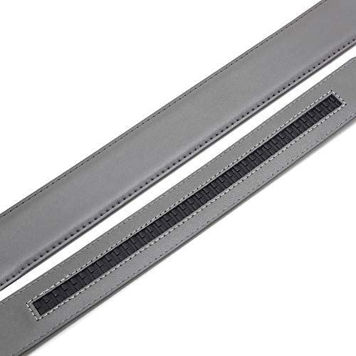 Image of Founders & C Mens Leather Ratchet Belt Strap Only 1 3 /8 inch Without Buckle,Replacement Strap Suitable for 40MM Slide Buckle