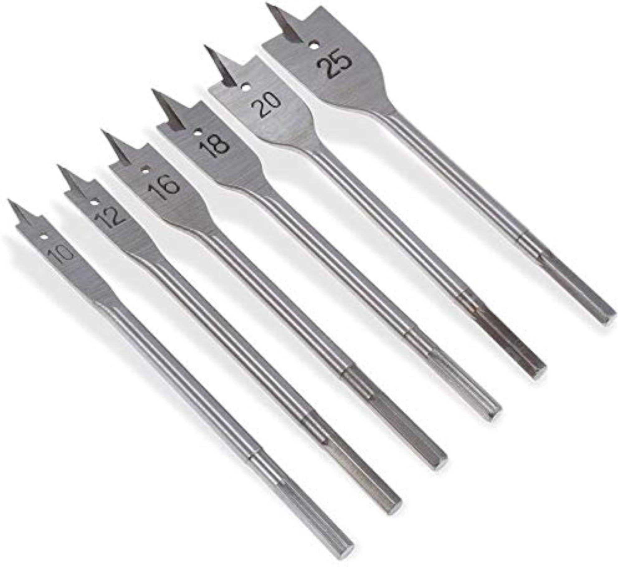Hex Shank Flat Drill Bit Set