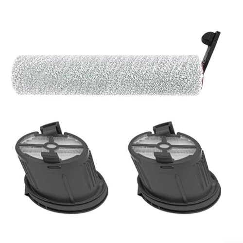 Image of For Mova X4 Pro Vacuum Cleaner Main Brush and Filter Kit, Plastic and Nylon Roller Brush Replacement Accessory Set(A)