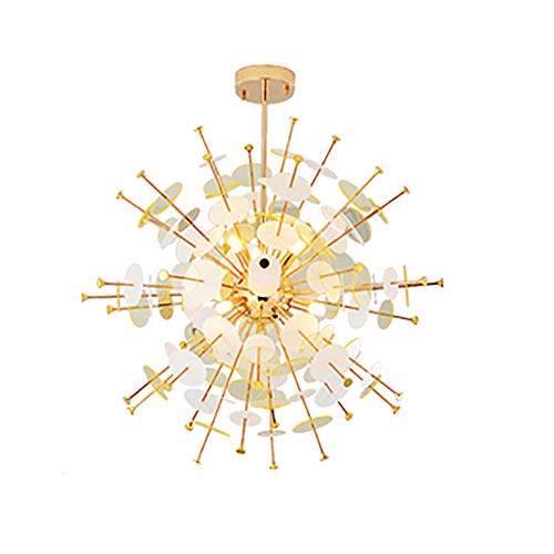 Suspension vintage LiChA G9 LED en métal galvanisé haut de gamme