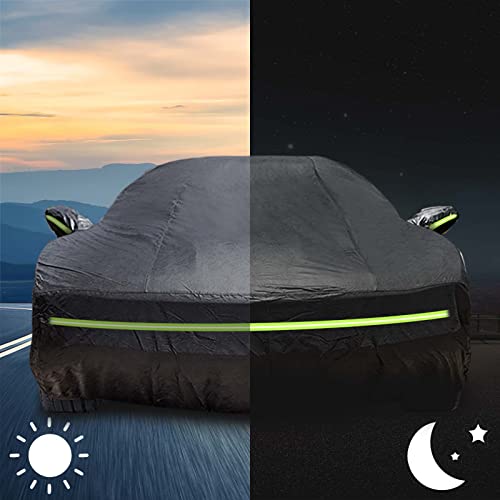 For C8 Full Car Cover With Soft Cotton Lining All Weather, Outdoor Car Covers 210T Windproof Heavy Duty Waterproof For 2020-2022 Chevy Corvette C8 Stingray, Z51(Not For Z06 And 2023) #TOP6