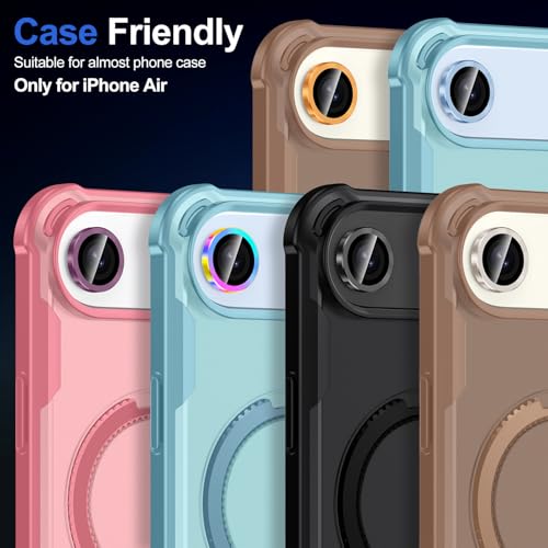Forte adsorption pour bague d'objectif iPhone Air en métal - 7