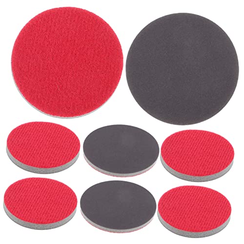 Housoutil Daily Use Bowling Pads 8pcs Bowling Ball Sanding Pads Multi-use Bowling Ball Refinishing Kit Cleaning Polishing Pad Set
