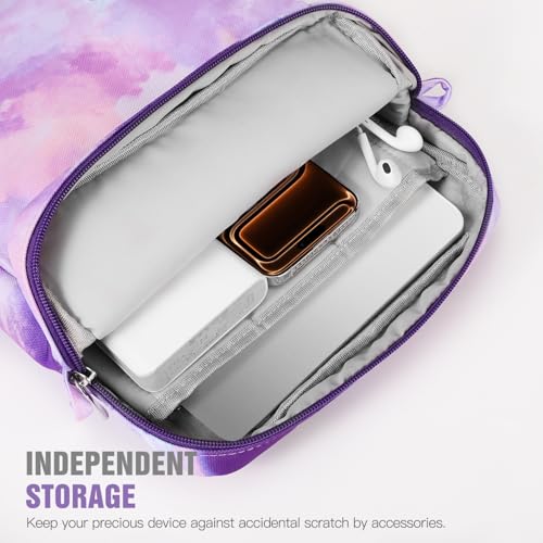 Image of TiMOVO 13 inch Laptop Sleeve for MacBook Neo /Air 2026 Carrying Case, Purple | Fit Neo A3404 (A18 Pro) & Air A3449 /A3240 (M5 /M4), with Handle & Detachable Shoulder Strap