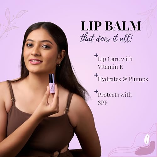 Image of TEE ESS Unisex Chocolate Lip Balm | Hydrating & Plumping Lip Care with Vitamin E, Shea Butter, Jojoba Oil | 4 gms