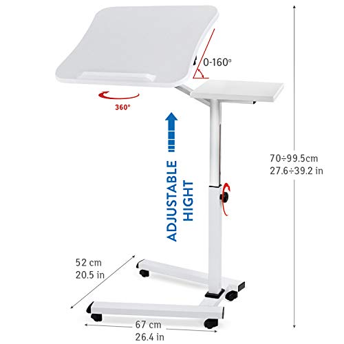 Laptop Stand Desk with Mouse Board - Image 3