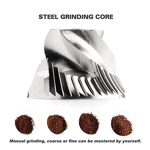 JRZTC Molinillo de café eléctrico, máquina trituradora multifunción compacta portátil de 250 W con Cuchillas de Acero… - Imagen 4