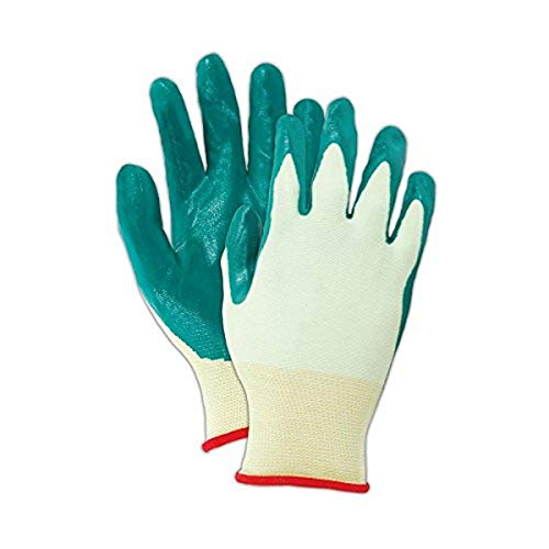 SHOWA Best Glove Nitric-Flex Lite 4500 Nitrile Palm Coated Gloves, 7
