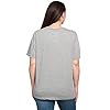 Disney-Womens-Plus-Size-T-Shirt-Mickey-Minnie-Mouse-Donald-Daisy-Goofy-Pluto Disney Womens Plus Size T-Shirt Mickey Minnie Mouse Donald Daisy Pluto (Grey, 4X)
