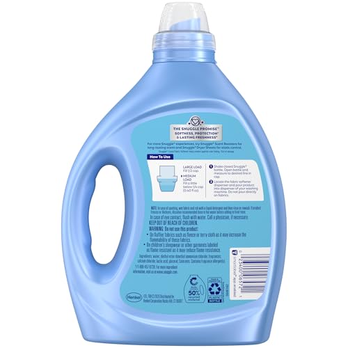 Snuggle Liquid Fabric Softener, 2X Concentrated