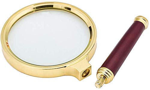 Vergrootglas 6x lezen vergrootglas hand vergrootglas leesboek munten inspectie insecten rotsen kaart - Image 4