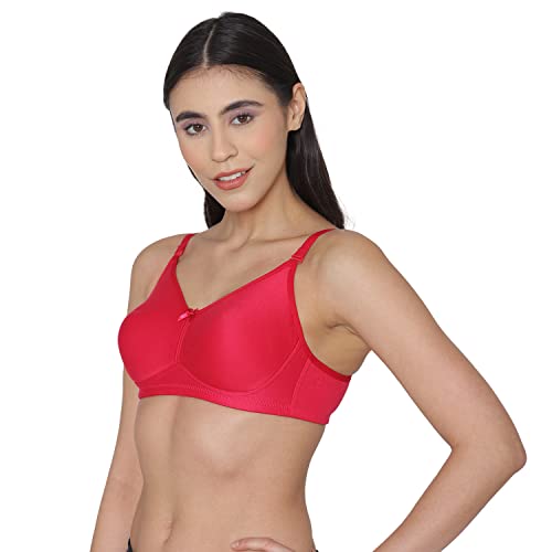 Image of Tweens - Non Padded Bra - Cotton Rich Fabric - Spacer Cups - Full Coverage, Multiway Straps, Wirefree, Seamless T-Shirt Bra