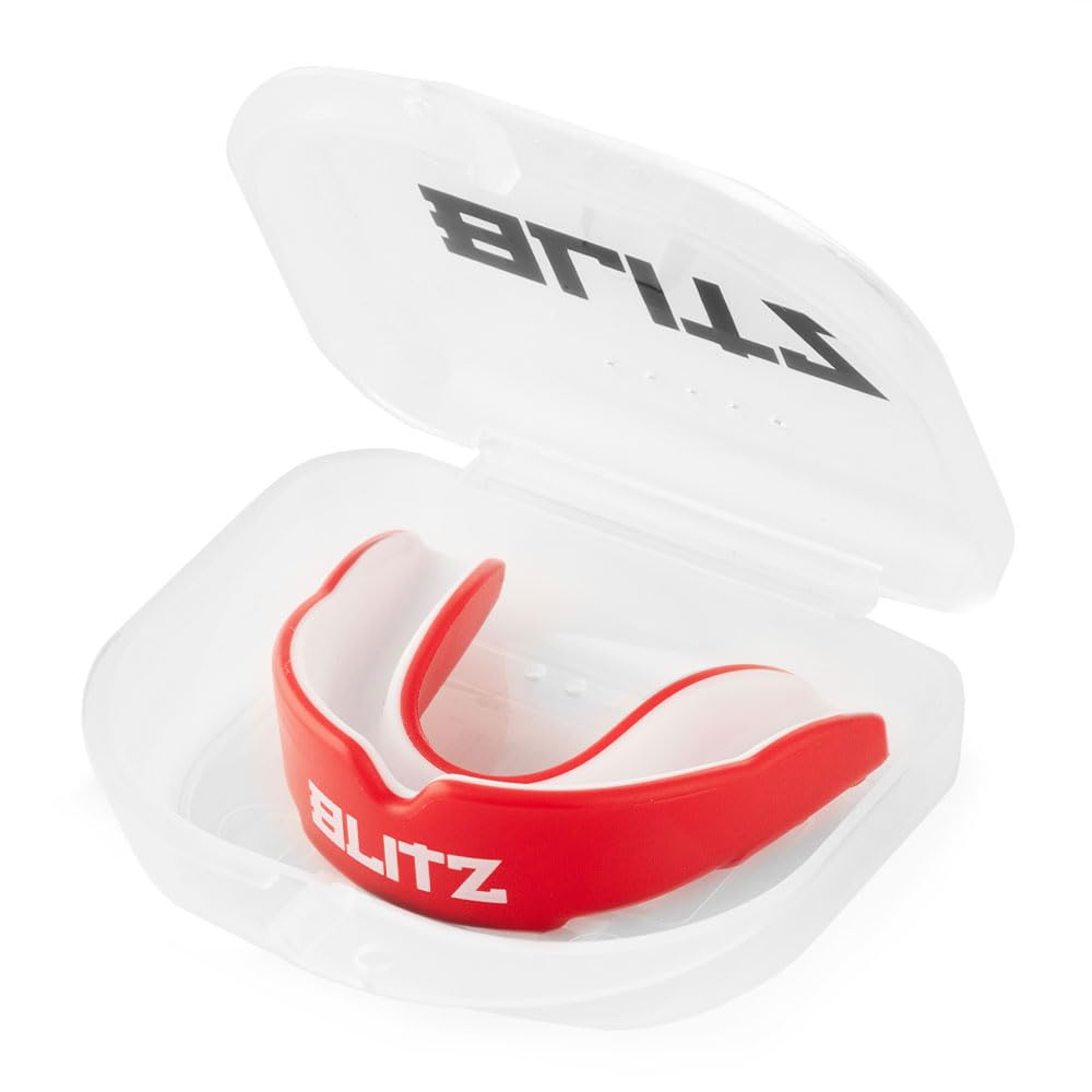 Blitz Double Layer Mouth Guard - Red