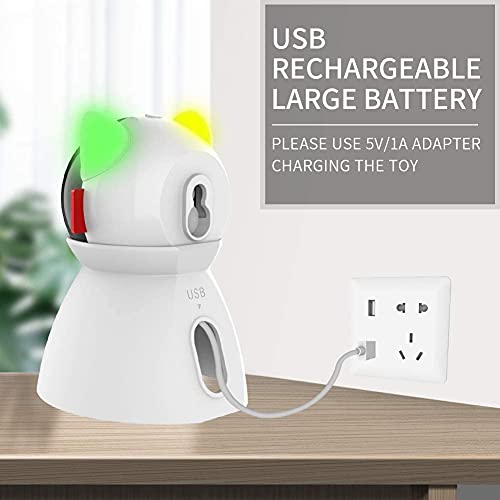 Valonii Rechargeable Motion Activated Cat Laser Toy Automatic,Interactive Cat Toys for Indoor Cats/Kittenes/Dogs,Fast… - Image 4