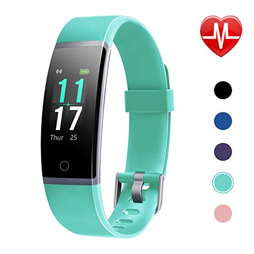 Letsfit Fitness Tracker, Activity Tracker with Heart Rate Monitor, IP68 Standard Smart Watch