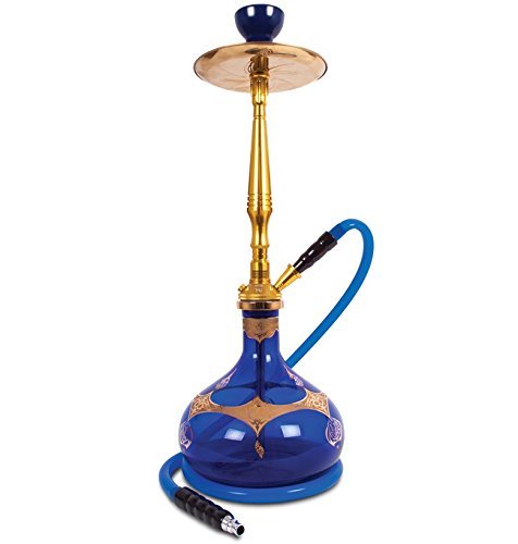 Sahara Smoke Shisha Gypsy Blue Hauteur : 74 cm.