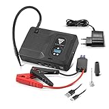 Die Auto Starthilfe Powerbank besitzt zusätzlich zwei USB-Eingänge, an denen Mobiltelefone, Tablets, Navigationsgeräte und weitere Geräte geladen werden können.