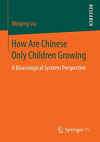 Buy How Are Chinese Only Children Growing — BookShops.in