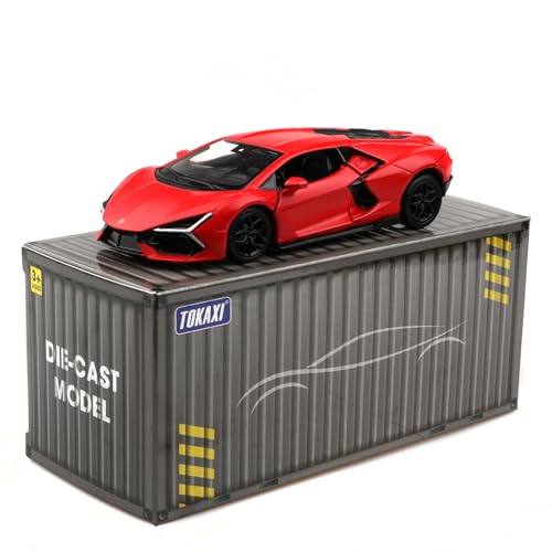 Modelo Lamborghini 1:36 Escala Vehículo Diecast Rojo miniatura 6