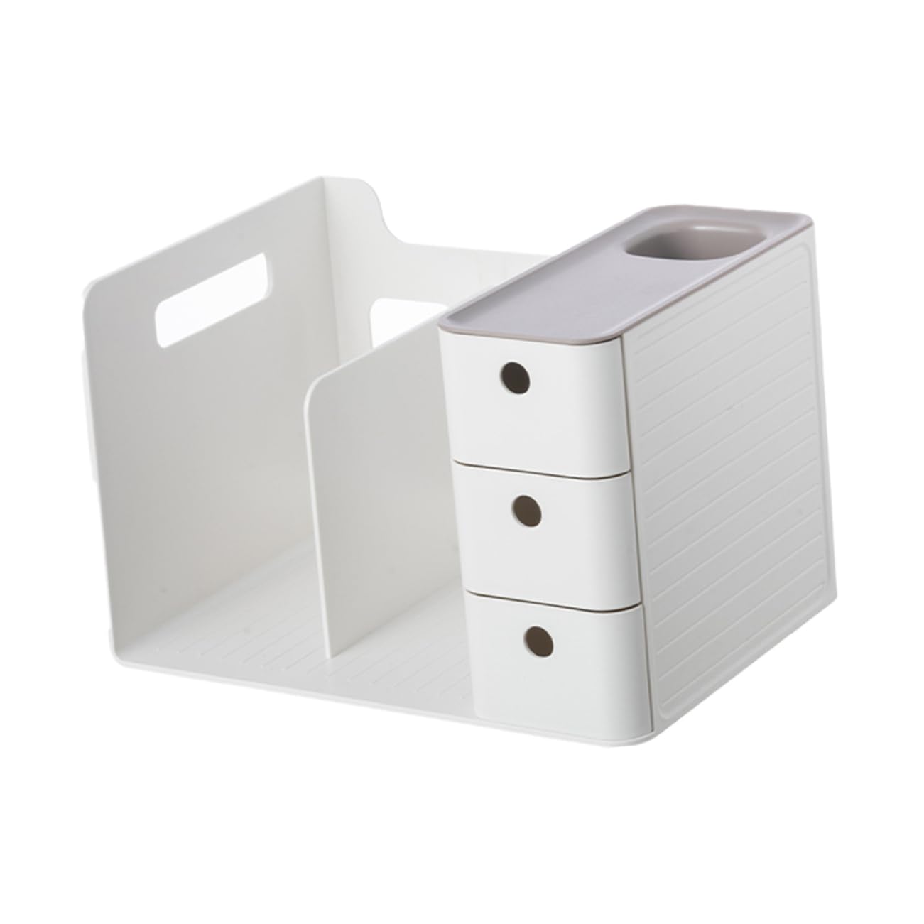 Artibetter Boîte Organisation De Papeterie Organisateur De Table De Bureau Boîte De Rangement Simple Pour Maison Et Bureau