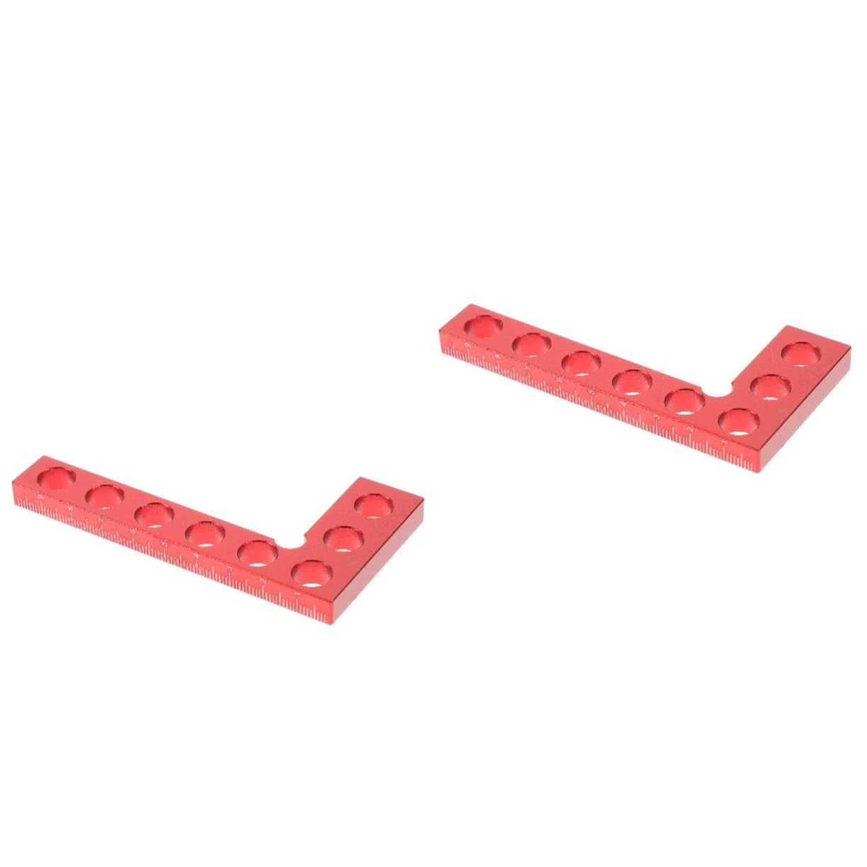 Hemobllo 2pièces Équerre De Menuiserie Aluminium Outil De Mesure Pour Marquage Précis Pour Bricolage Conception De Projets