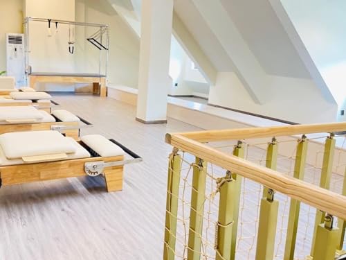 Barandillas para escaleras con soportes móviles que evitan caídas 5