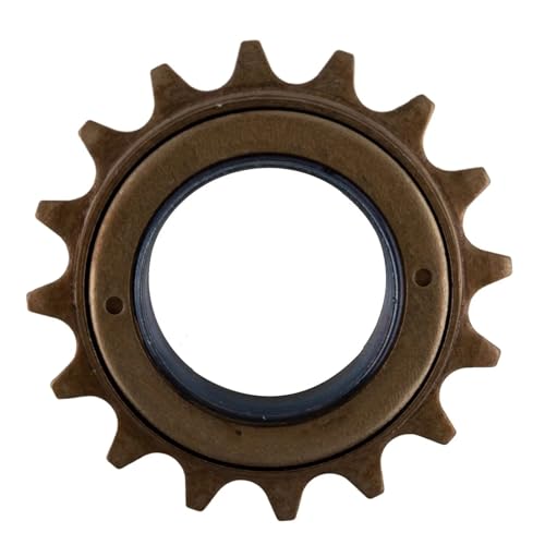 Cassette e pignoni Cassette pignoni e ruote libere Pignone a ruota libera per bicicletta a velocità singola 12 x 18, denti in acciaio da 35 mm, rimovibile, ideale per bici a scatto fisso.(16T)