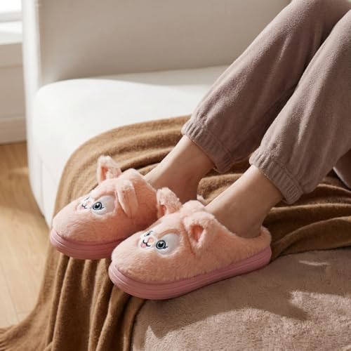 Image of VRITRAZ Soft Comfy Fur Indoor Outdoor Soft Bottom Fur | Anti Skid | Lightweight Winter Slipper, Warm House Chappal