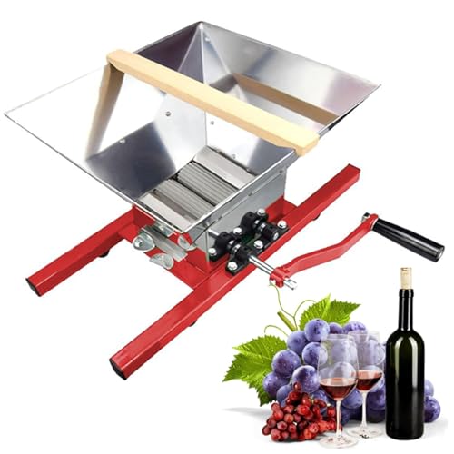 ◉UTILIZZO VERSATILE: Perfetta per un'ampia gamma di frutta e verdura, questa pressa per frutta eccelle nella preparazione di mele, pere, uva, prugne, frutti di bosco e altro ancora per l'estrazione del succo. È uno strumento pratico per cucine domestiche, frutteti o piccole aziende agricole. per preparare succhi freschi e godersi il raccolto.
