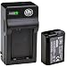 BM Premium NP-FW50 Battery and Charger Kit For Sony DSC-RX10/B, DSC-RX10 II, DSC-RX10 III, Alpha A6300, Alpha 7, A7R, A7R II, A7S, A7S II, A7II, A3000, A5000, A5100, A6000, NEXF3K, NEX5, NEX5K, NEX5N, NEX5T, NEX5TL, NEX6, NEX7, SLT-A33, SLT-A35, SLT-A37, SLT-A55, ILCE-QX1 Digital SLR Camera