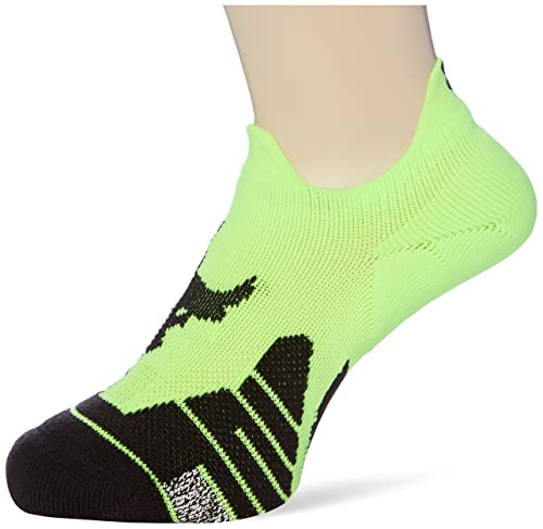 [アンダーアーマー] トレーニングソックス UAプロジェクトロック プレーメーカー ウルトラロー タブ ソックス Quirky Lime/Black/Black LG