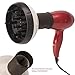 Segbeauty Hair Diffuser with Deep Bowl, Adjustable Air Flow Professional Hair Diffuser Attachment for Curly Wavy Hair, Hairstylist Barber Salon Tool Fitting Most Blow Dryer with 1.57
