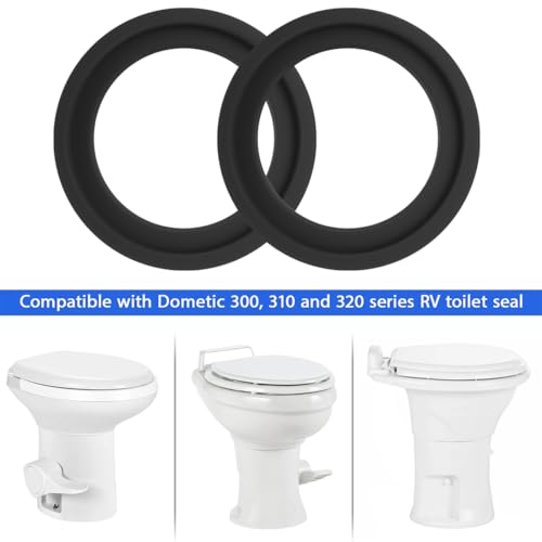 Image of RV Toilet Seal Replacement for Dometic 300 310 320 RV Toilet Parts for Toilets Leakage and Stink #385311658 2 Pack