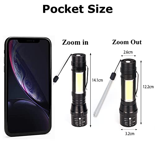 Image of Care 4 Metal Body Flashlight, Black, Pack of 1