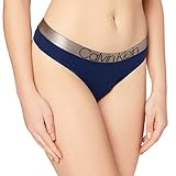 Calvin Klein Unisex Thong Dessous, New Navy, S