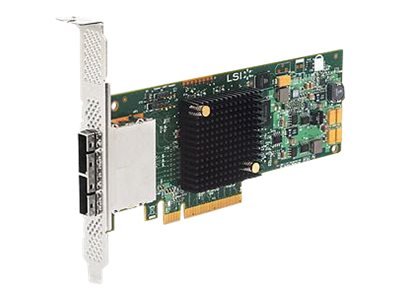 LSI HBA SAS 9207-8e carte d'extension de stockage externe