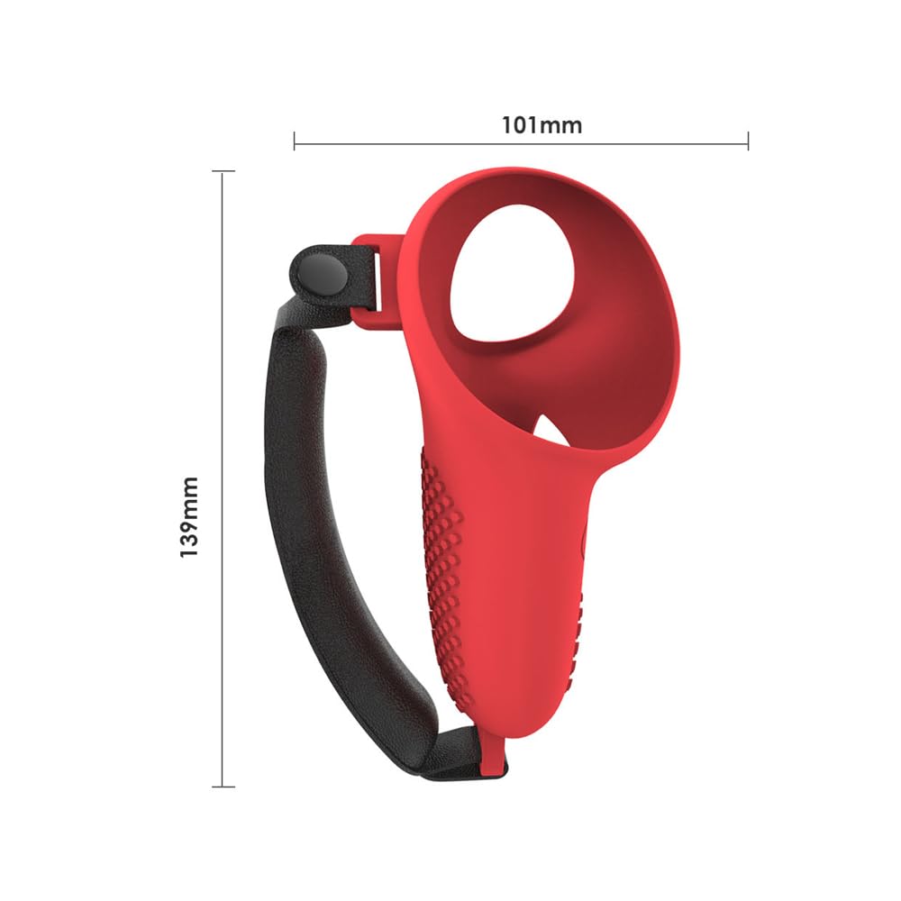 Custodia in Silicone VR da 12 Pezzi, Set di coperture in Silicone Coperture per Controller, Copertura per Il Viso, Copertura per Guscio VR per Meta-Quest 3/Oculus
