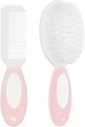 Buba Escova E Pente Baby - Rosa Rosa